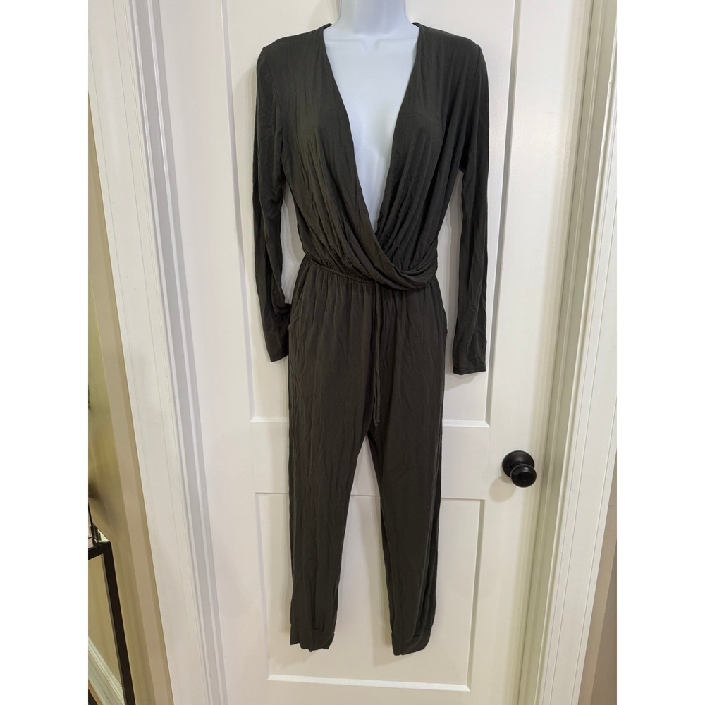 Nanamacs military‎ green Jumpsuit cotton size medium